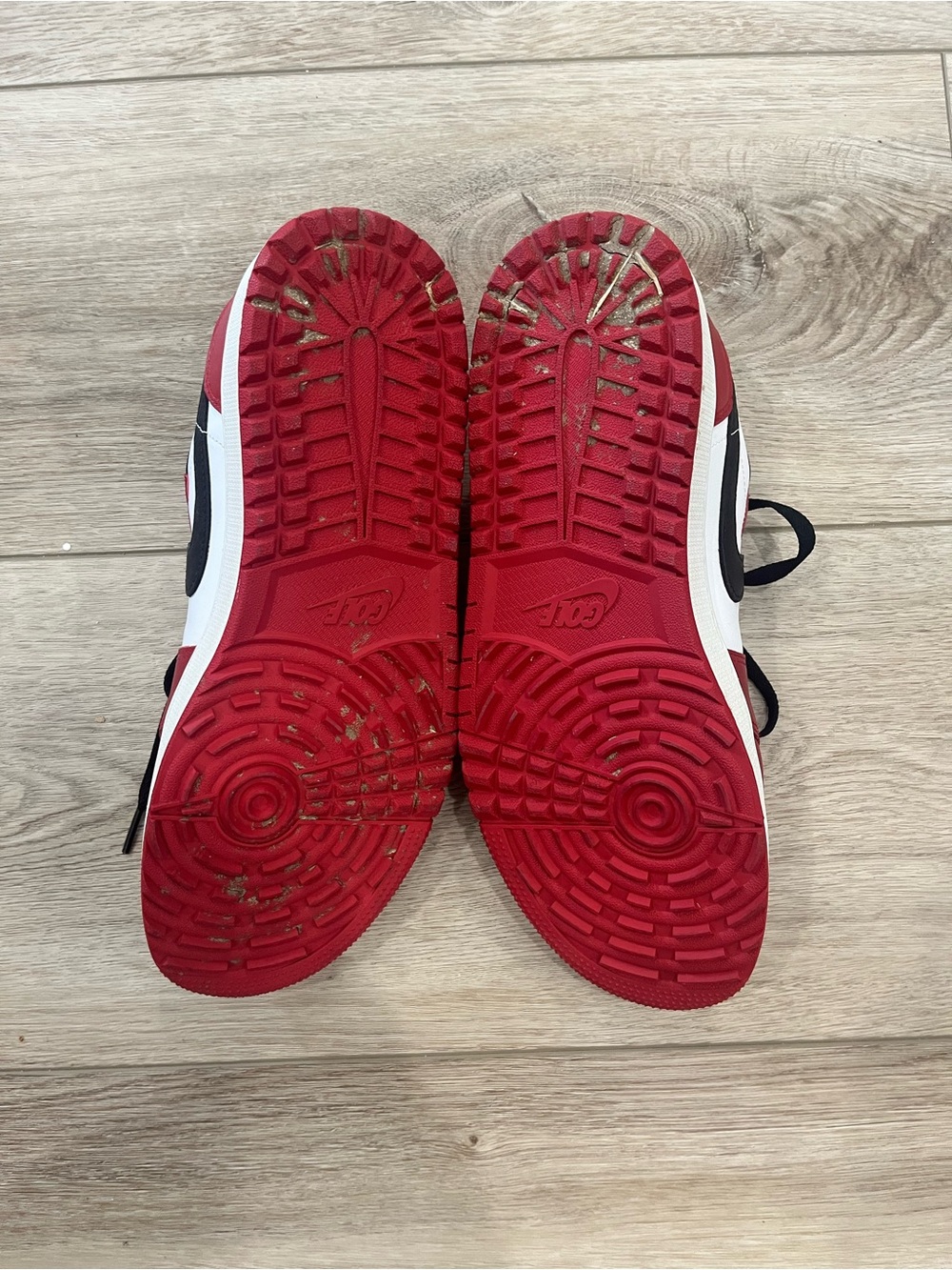 Jordan Men’s Golf Shoes - White / Red / Black - Picture 3 of 5